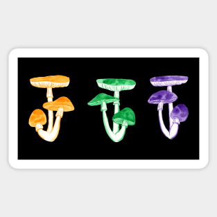 Secondary mushrooms Sticker
